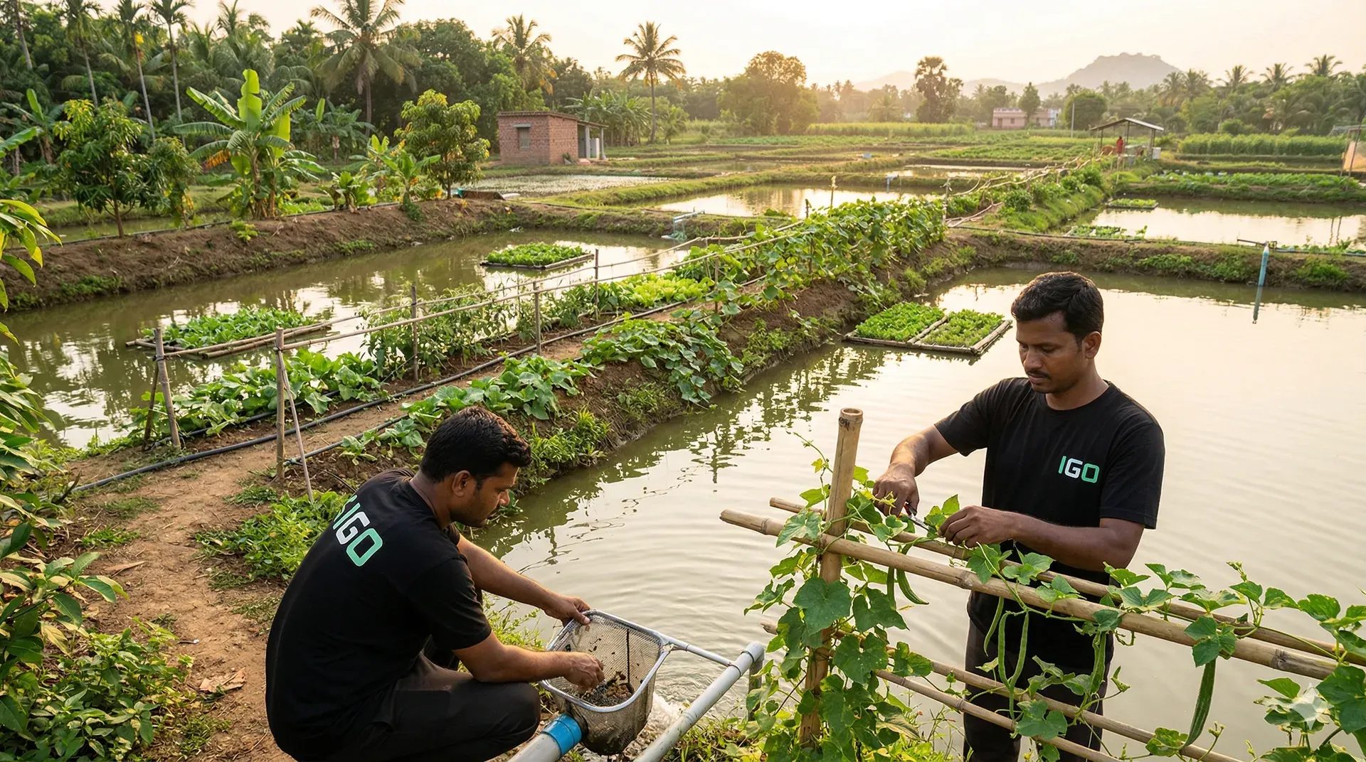 Integrated Fish + Crop Farming